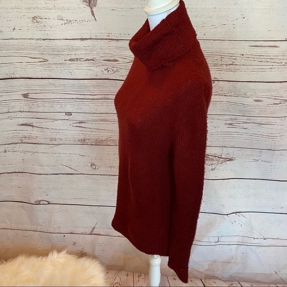 Sweet Romeo Abstract Rib Turtleneck Knit Tunic NWT - Picture 6 of 10